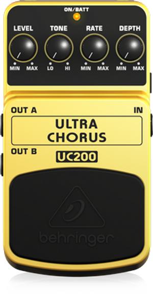 Behringer UC200 Ultra Chorus Guitar Effect Pedal